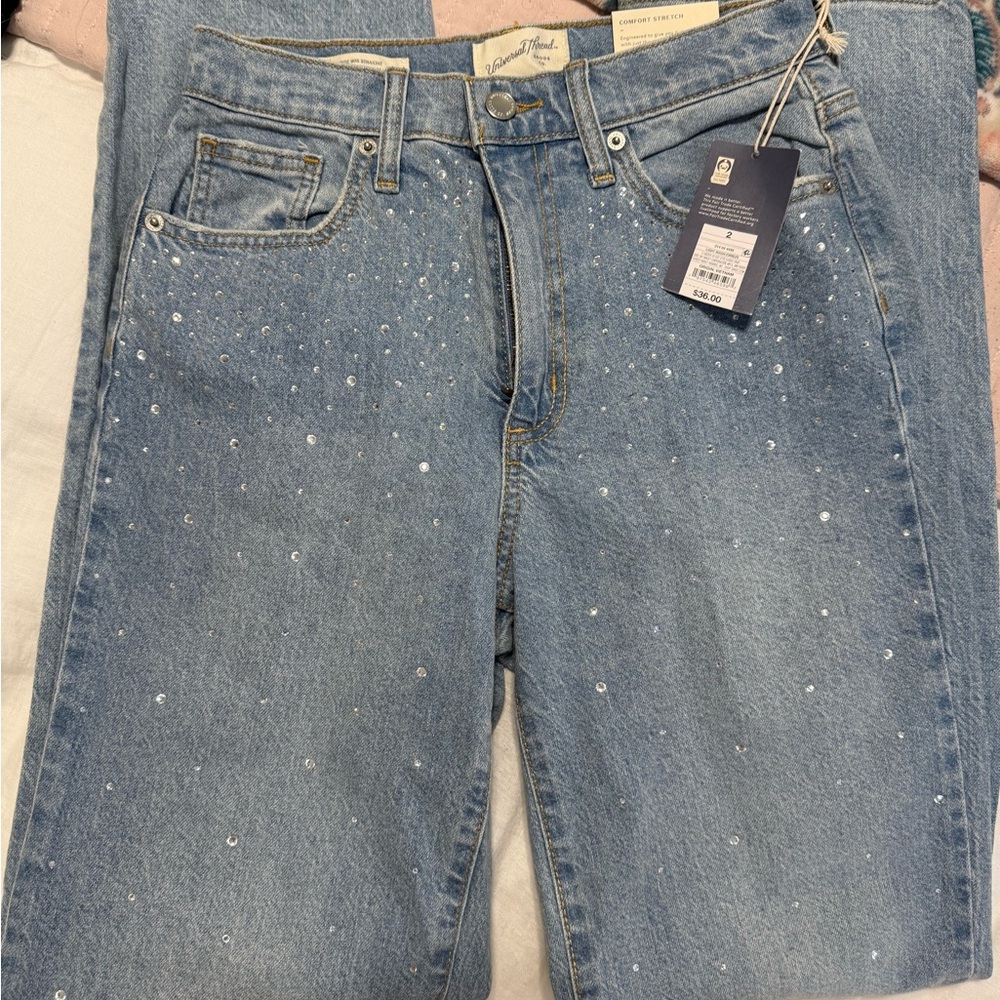 Universal Thread Light Blue Straight Leg Jeans